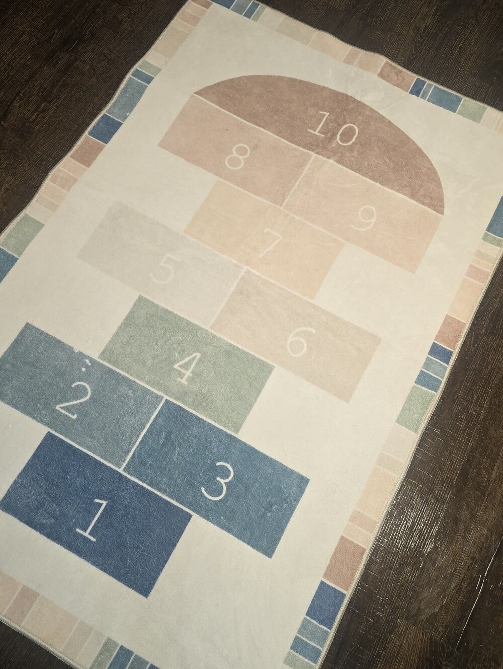 Hopscotch Faux Fur Indoor Area Rug - Soft and Cozy Rug for Kids' - Picture 5 of 7